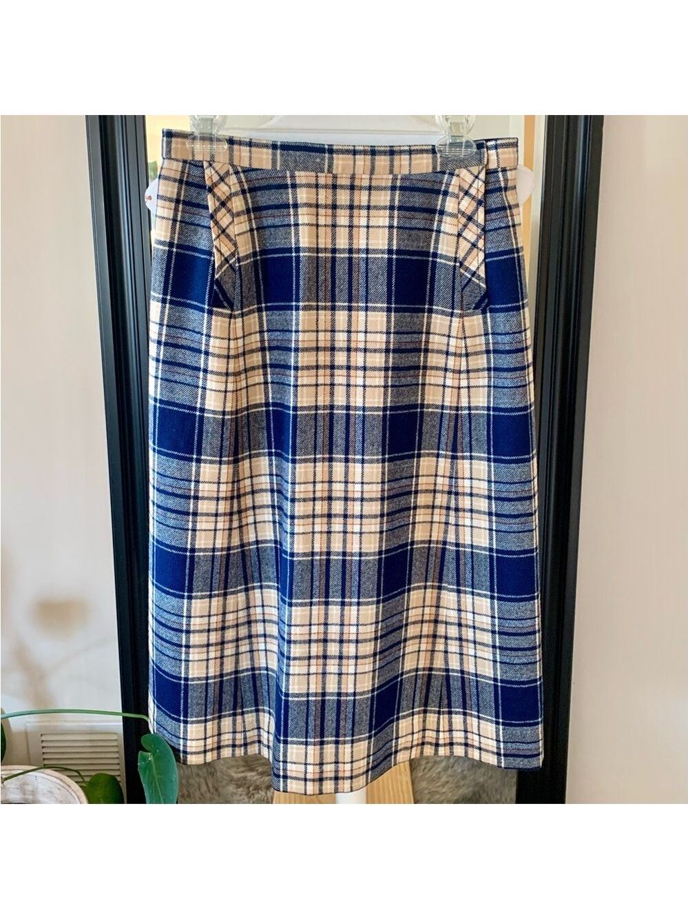 PENDLETON Plaid Wool Skirt